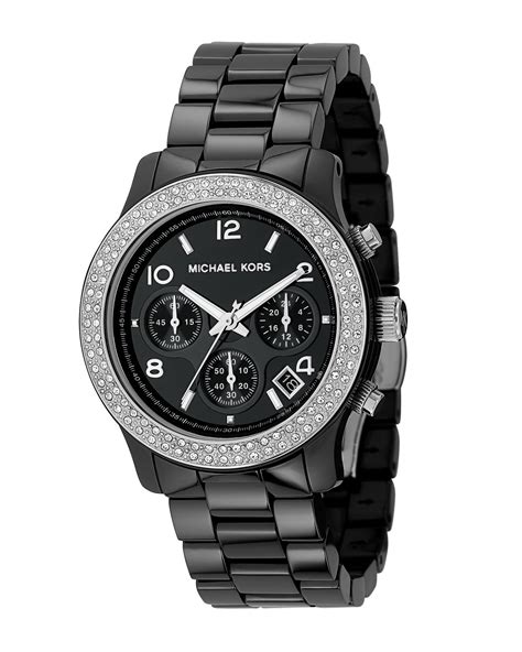 michael kors ceramic smartwatch|Michael Kors glitz watch.